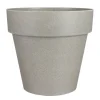 Mica Decorations Orion Bloempot Rond Grijs - (H34Xo36 Cm)