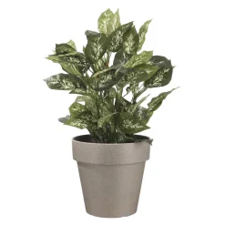 Mica Decorations Orion Bloempot Rond Grijs - (H34Xo36 Cm)