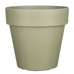 Mica Decorations Orion Bloempot Rond Groen - (H28,5Xo30 Cm)
