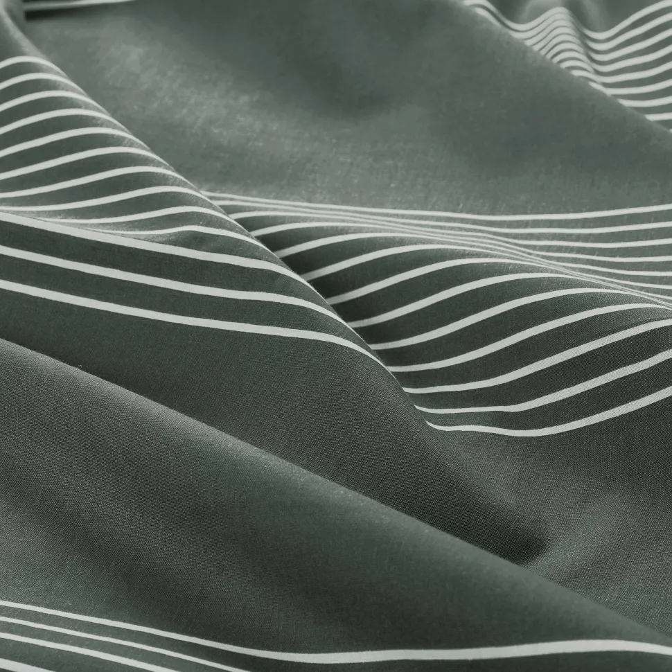 Nous Living Katoenen Dekbedovertrek Lits-Jumeaux Wide Stripe (240X220 Cm)
