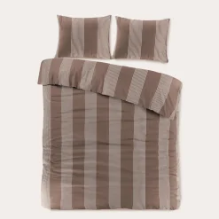 Nous Living Katoenen Dekbedovertrek 2 Persoons Wide Stripe (200X220 Cm)
