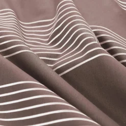 Nous Living Katoenen Dekbedovertrek Lits-Jumeaux Wide Stripe (240X220 Cm)
