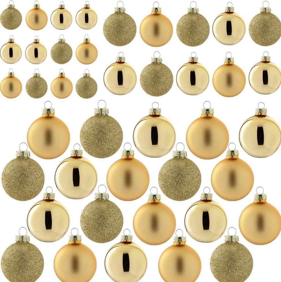 Nova Belle Kerstbal (Set Van 42) (O6 Cm)