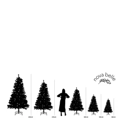 Nova Belle Verlichte Kerstboom Norway Pine (H120 X O71 Cm)