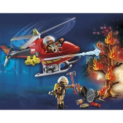 Playmobil City Action Brandbestrijding Helikopter - 71195