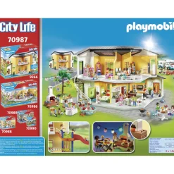 Playmobil City Life Zwembadfeest Met Glijbaan 70987