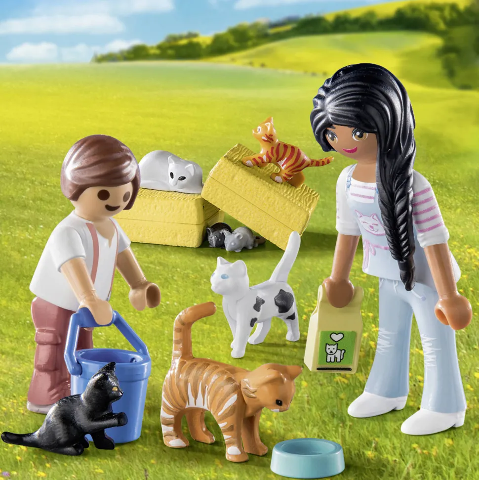 Playmobil Country Kattenfamilie - 71309