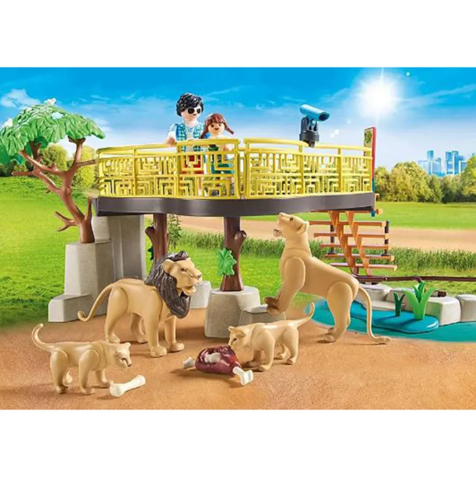 Playmobil Family Fun Leeuwen In Het Buitenverblijf - 71192