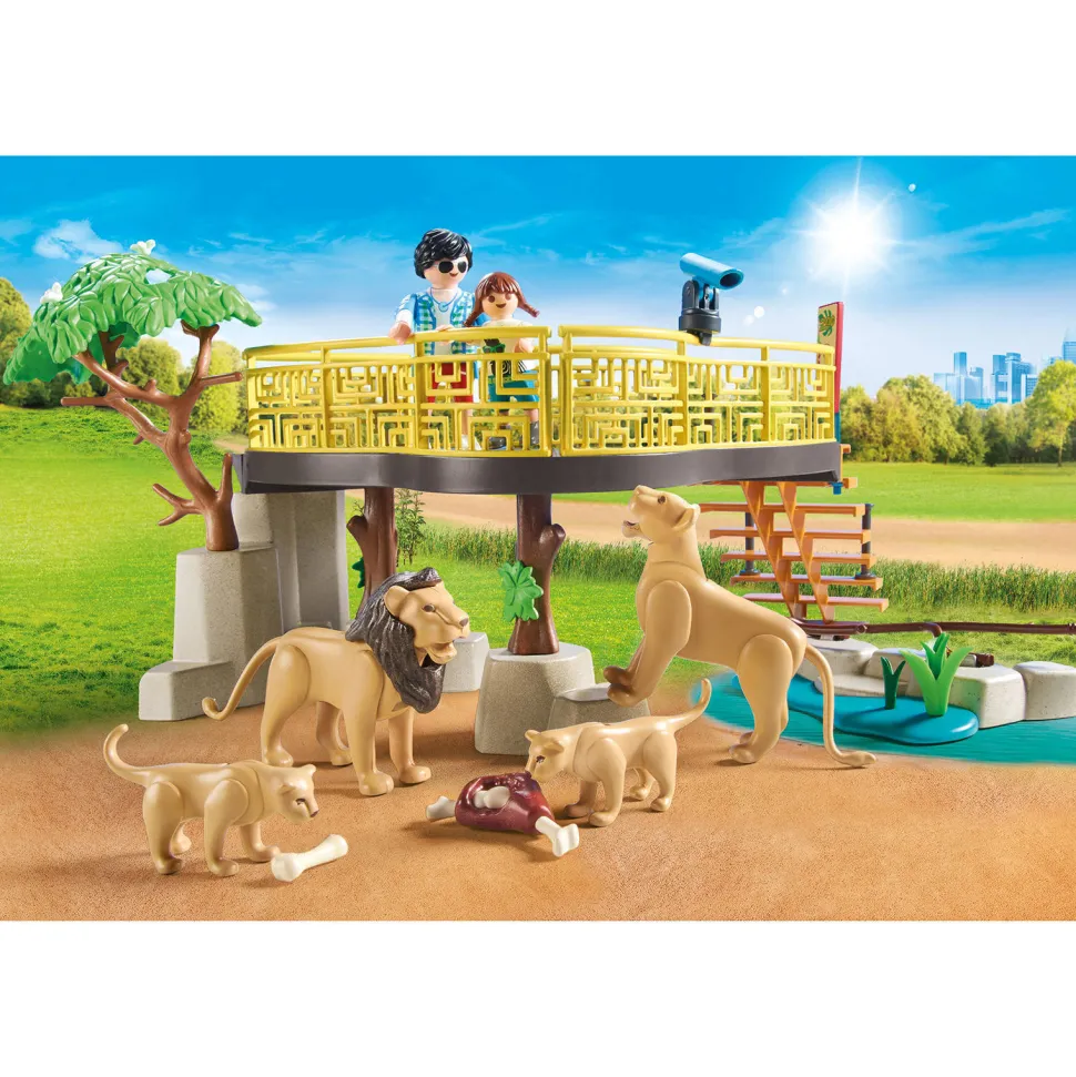 Playmobil Family Fun Leeuwen In Het Buitenverblijf - 71192