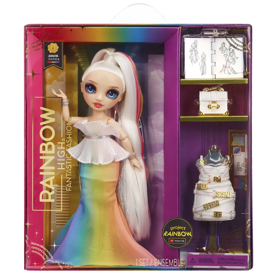 Rainbow High Fantastic Fashion Amaya Raine - Regenboogpop
