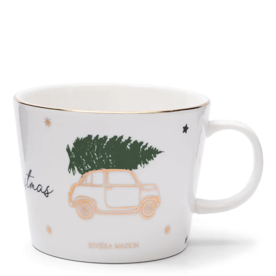 Riviera Maison Rm Driving Home For Christmas Mok (O9,5 Cm)