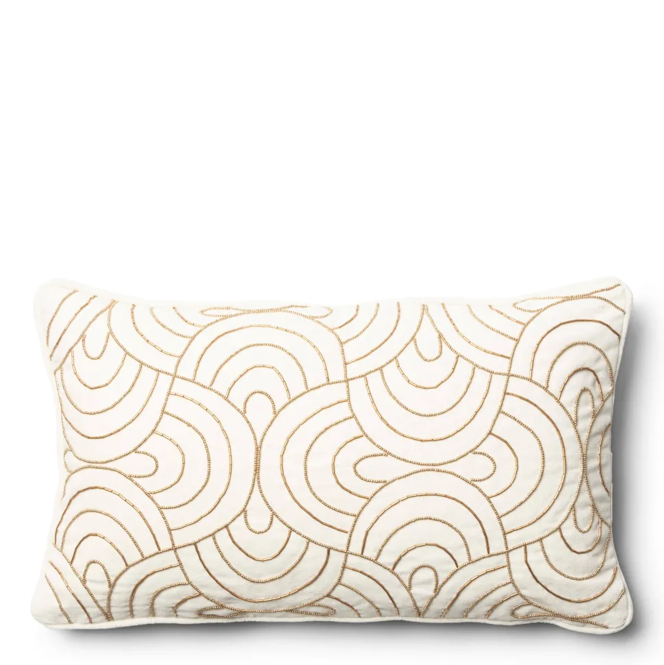 Riviera Maison Sierkussenhoes Rm Velvet Beads (30X50 Cm)
