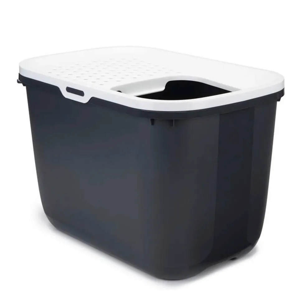 Savic Hop In - Kattenbak - Grijs - 58X38,5X39,5 Cm