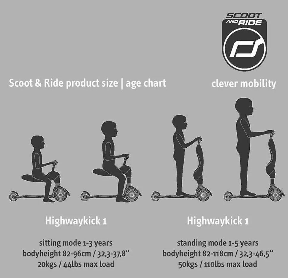 Scoot & Ride Highwaykick 1- Peach