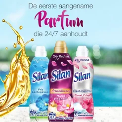 Silan Aroma Therapy Fascinating Frangipani Wasverzachter- 222 Wasbeurten - 222 Wasbeurten
