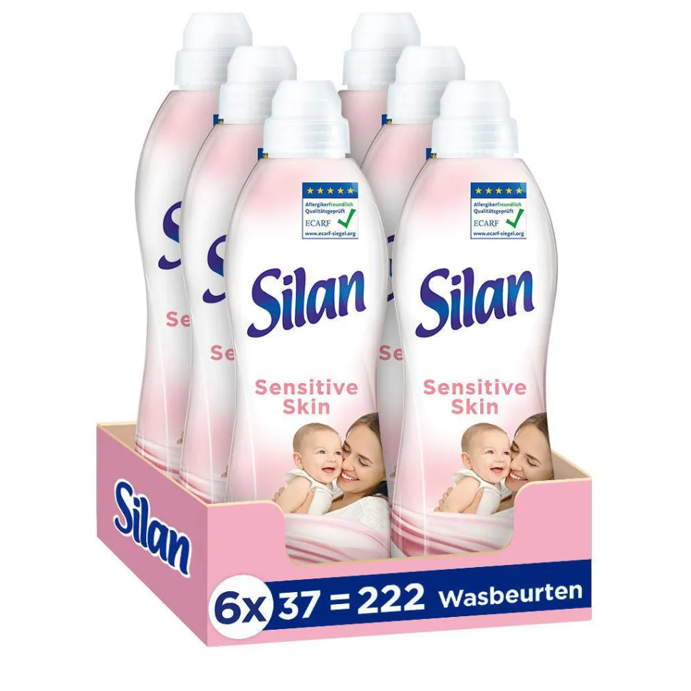Silan Sensitive Wasverzachter - 222 Wasbeurten - 222 Wasbeurten