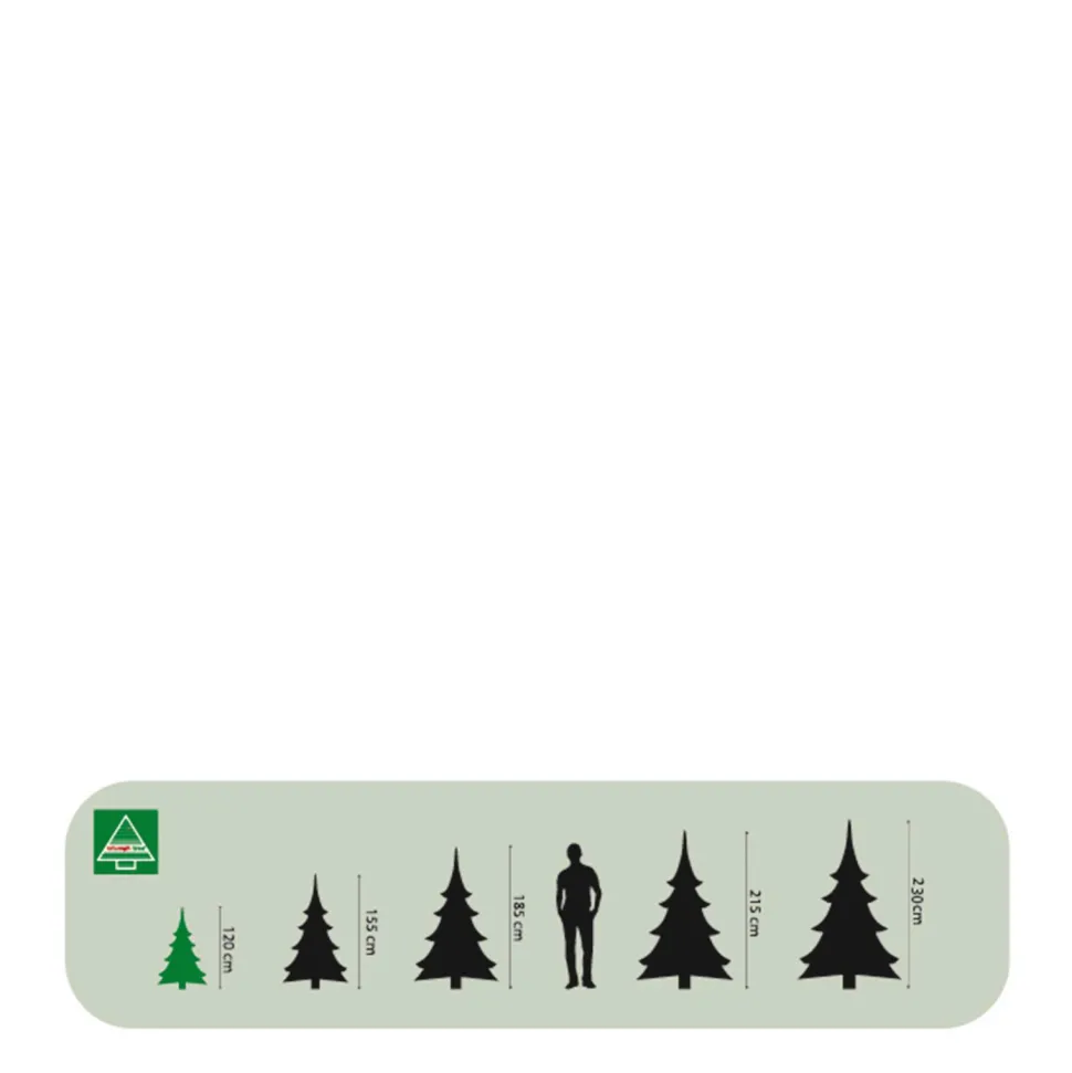 Triumph Tree Kerstboom Forest Frosted Pine (H120Xo99 Cm)