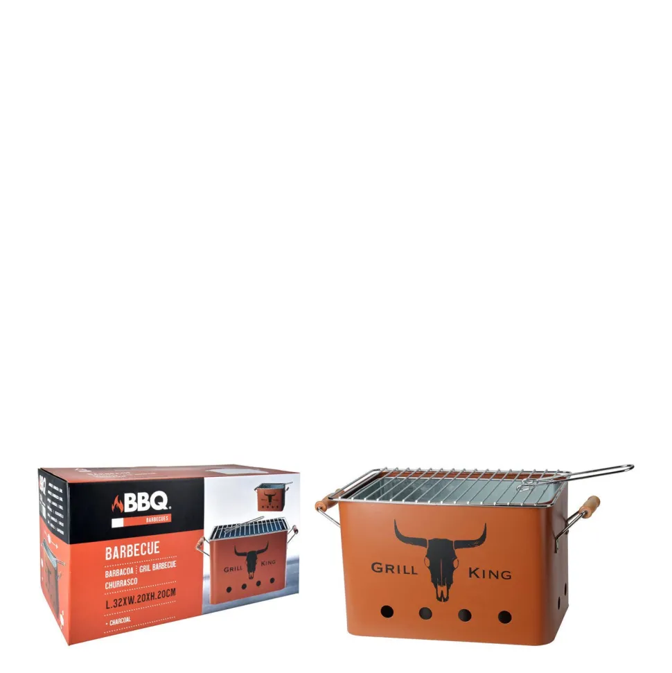 Vaggan Houtskoolbarbecue Grill King (32X20X20 Cm)