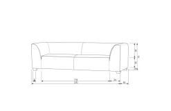 Vtwonen 3-Zits Loungebank Hollandia