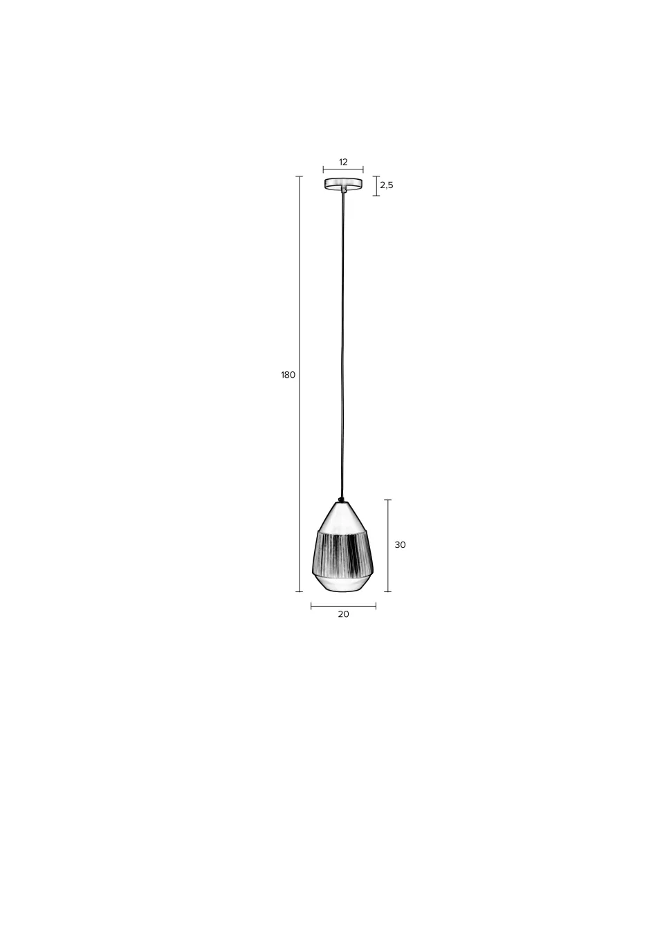 Wehkamp Home Hanglamp Aysa Lang