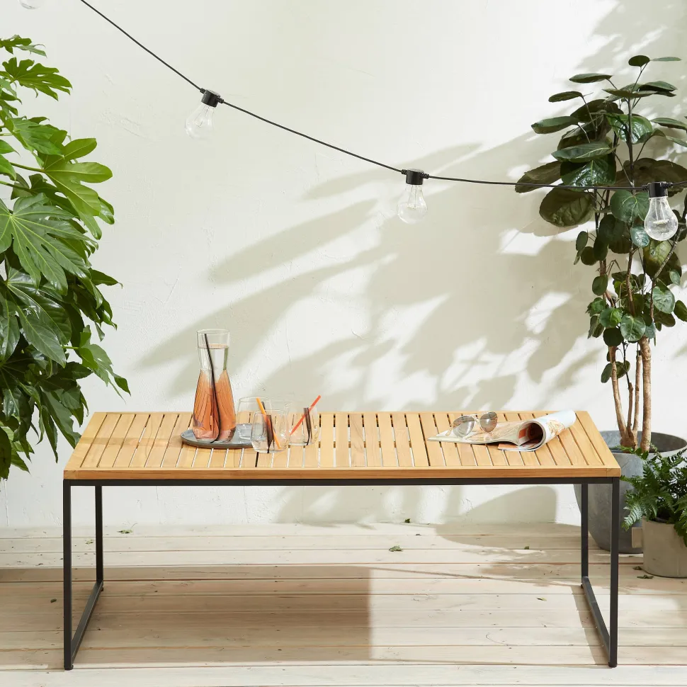 Wehkamp Home Teak Salontafel Leon (120X70 Cm)