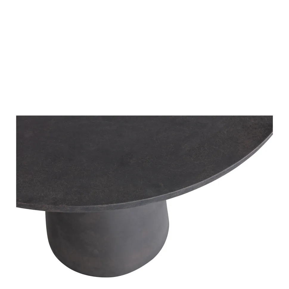 Woood Damon Eettafel Betonlook 76Xo100