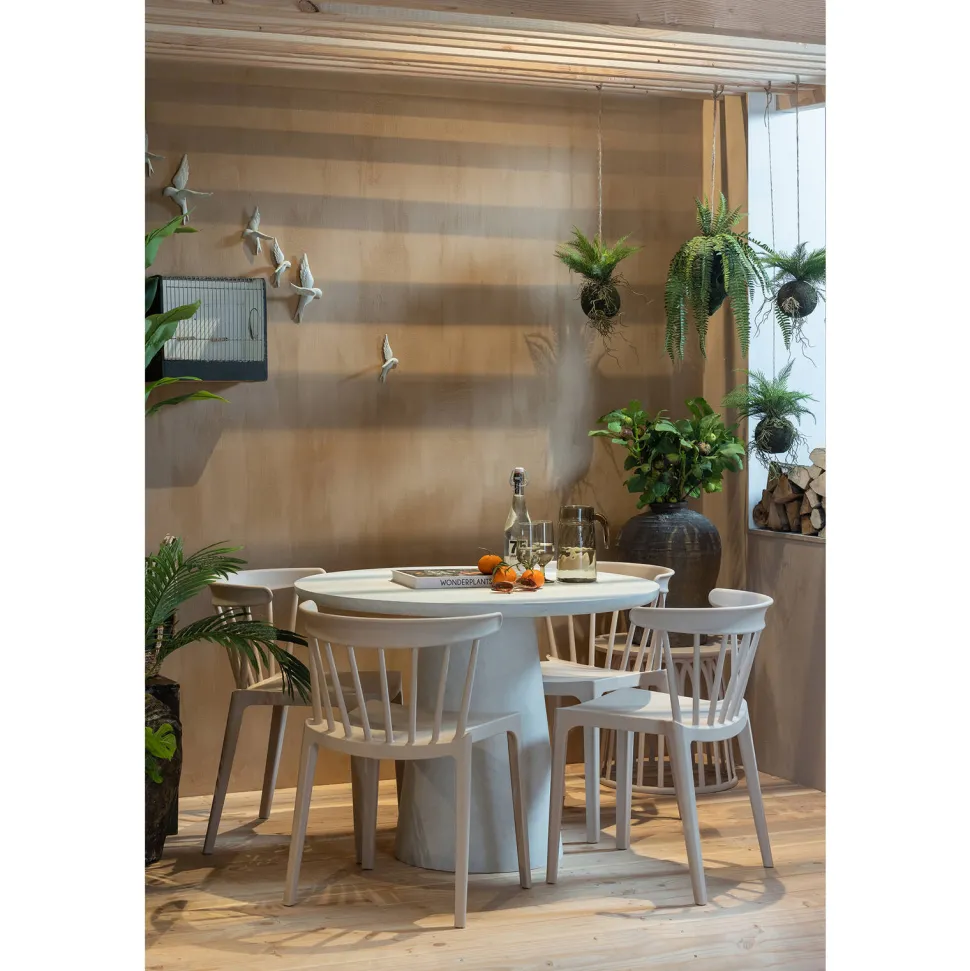 Woood Damon Eettafel Betonlook 76Xo100