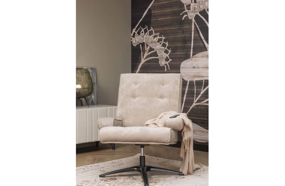 Woood Exclusive Draaifauteuil William