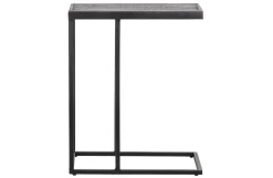 Woood Woood Febe Bijzettafel U Vorm - Metaal - Zwart - 55X45X35