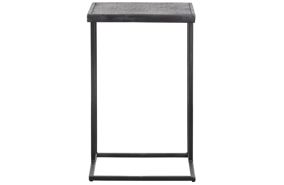 Woood Woood Febe Bijzettafel U Vorm - Metaal - Zwart - 55X45X35