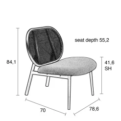 Zuiver Fauteuil Spike