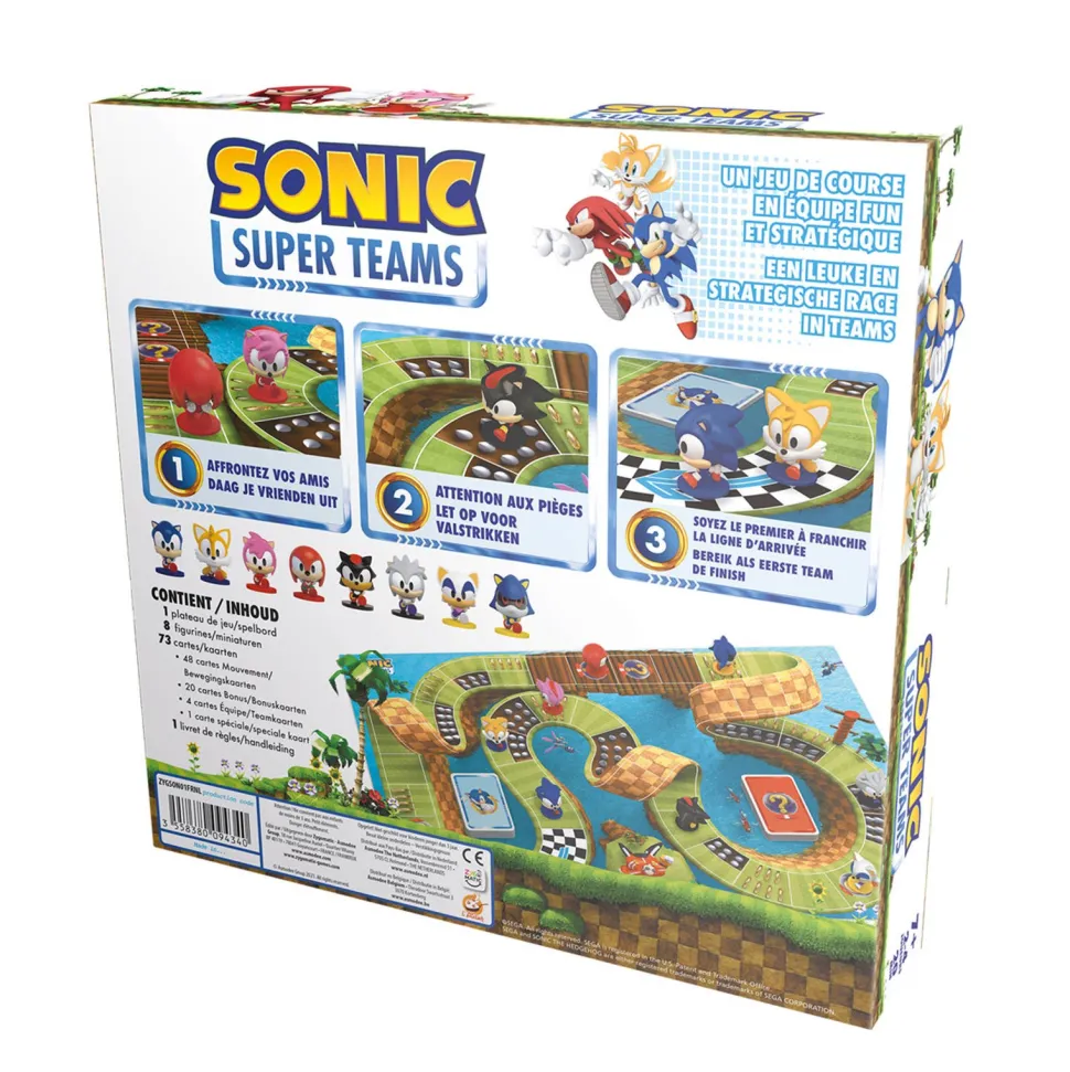 Zygomatic Board Game Studio Sonic Super Teams